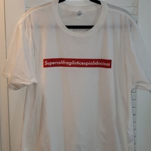 Supreme inspired disney tee. Hundred acre hood